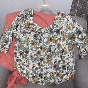 Maurices floral blouse